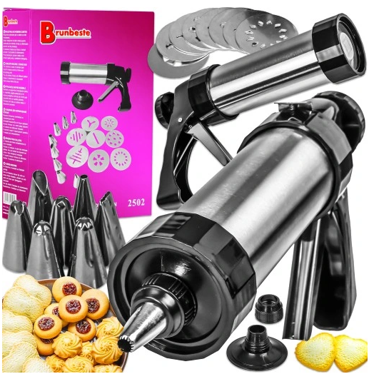 BRUNSBESTE COOKIE MAKER OG KAKEDEKORASJONSSPRAY