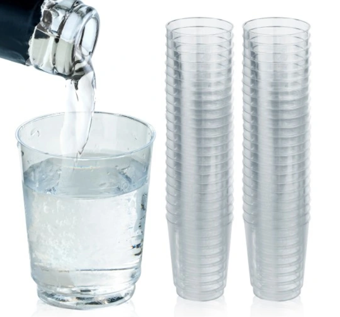 PARTY ESSENTIALS - 50 STK 40ML PLAST SHOT GLASS - PERFEKTE FOR FESTLIGE ANLEDNINGER