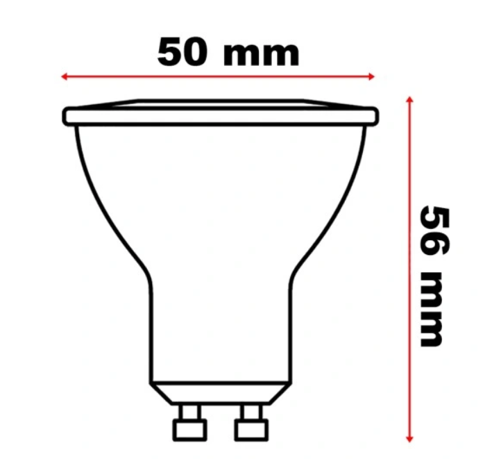 ILLUMINATE PRO: ULTRA BRIGHT LED-PÆRER 10 STK - 10W GU10