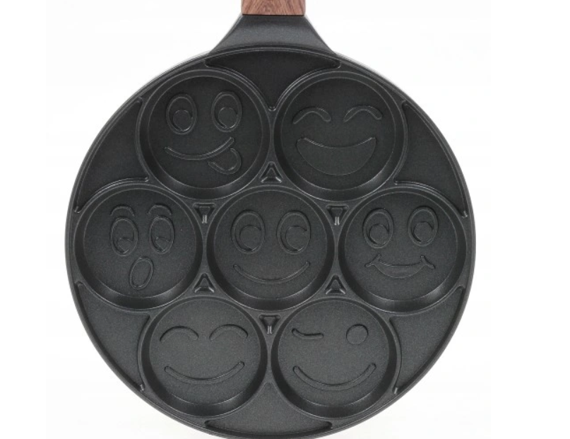 PERFEKT PANNEKAKE OG EGGSTEKEPANNE MED MORSOMME SMILEYS - LAG DEILIGE RETTER MED STIL