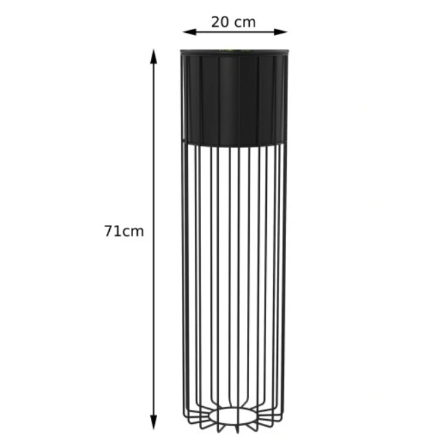 LOFT KOLLEKSJONEN: MODERNE DESIGN PLANTESTATIV 71CM - SKAP STIL OG ELEGANSE I HJEMMET DITT MED DETTE UNIKE PLANTESTATIVET