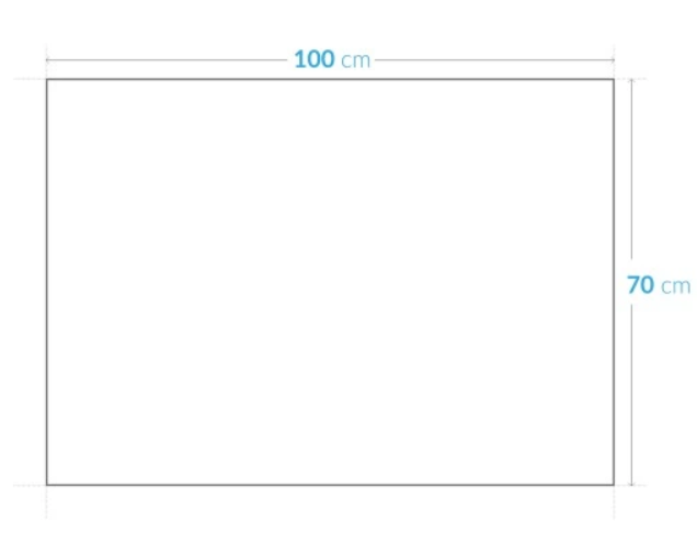 HØSTENS MAGISKE ELV - STORT DIGITALTRYKK PÅ LERRET MED SKOGSELV I FLAMMENDE HØSTFARGER - 100X70CM