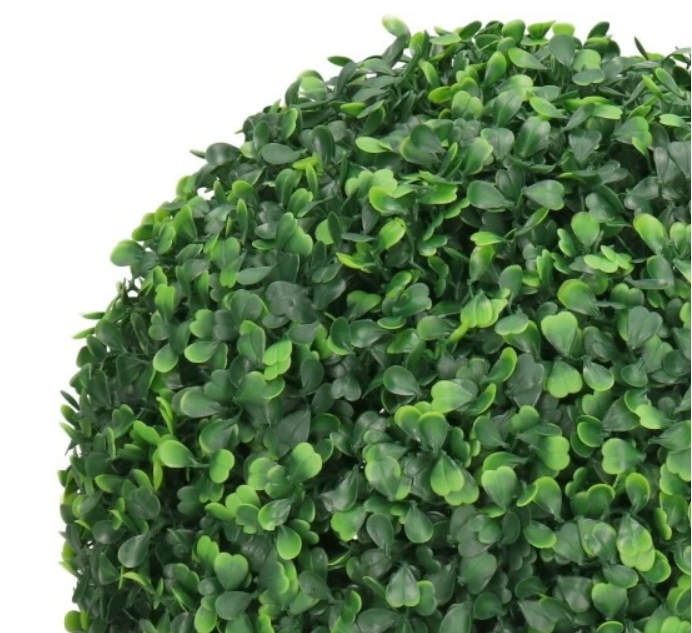 KUNSTIG BOXWOOD BALL - 40CM RUND BLOMST TIL INNREDNING