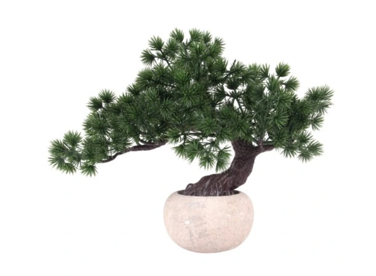 ZEN HAVEN REALISTISK KUNSTIG BONSAI TRE I POTTE - 25X24CM