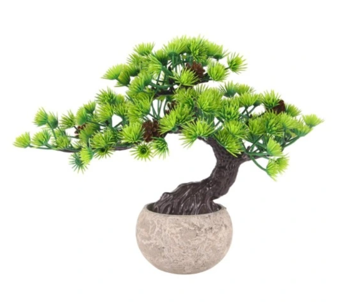 ZEN HAVEN REALISTISK KUNSTIG BONSAI TRE I POTTE - 25X24CM