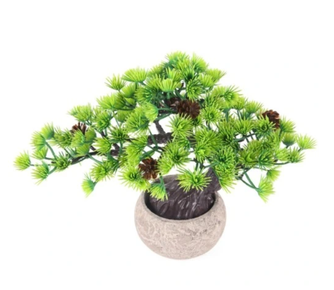 ZEN HAVEN REALISTISK KUNSTIG BONSAI TRE I POTTE - 25X24CM