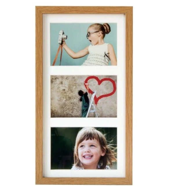 MULTIFRAME EIK 3 BILDERAMME - STILFULL 18X35CM RAMME FOR ENKEL BILDEDISPLAY