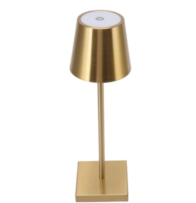 GOLDEN LIGHT 38CM LED BORDLAMPE - TRÅDLØS|MODERNE OG ELEGANT