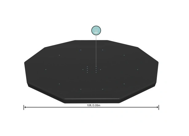 BASSENGDEKKE 305CM