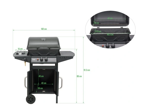 GASSGRILL 8KW