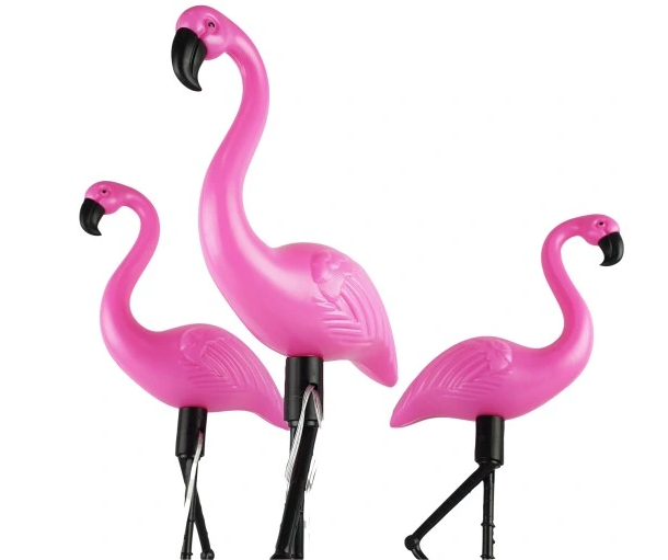 SOLARLAMPE FLAMINGO LED 3STK